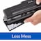 Mead Swingline Light-Duty 10 Sheet Capacity 2 or 3 Hole Paper Punch Black A7074015K - alternate 4